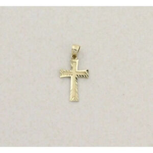 Pendant Only 14k Yellow Gold Cross Pendant